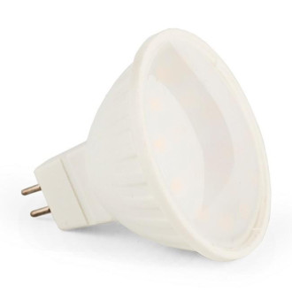 230V LED žiarovka 6W Teplá biela MR16