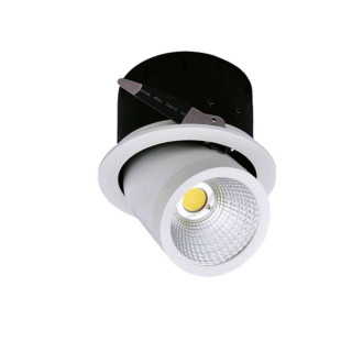 LED COB Downlight Rotatable Citizen Chip 35W Studená biela