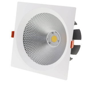 LED COB Downlight Square Rotatable 30W Neutrálna biela