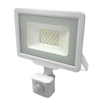 LED reflektor White City Line s PIR senzorom 30W Teplá biela