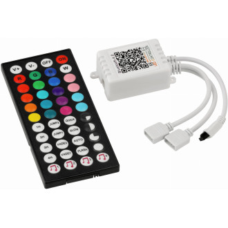 Ovládač RGB LED pásikov + aplikácia Bluetooth Music pre...