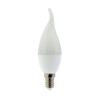 LED žiarovka E14 TIP C37  6W Teplá biela
