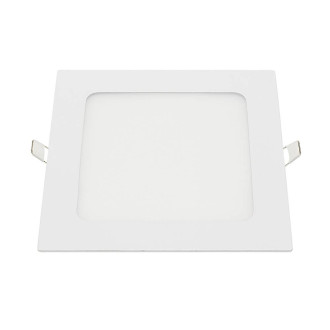 Vstavaný štvorcový LED panel 18W Teplá biela