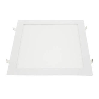 Vstavaný štvorcový LED panel 24W Studená biela