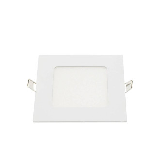 LED Mini Panel štvorec vysoká kvalita 6W Studená biela