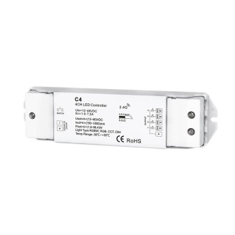LED RGB/RGBW Controller 4CH 4*300mA C4 Constant Current
