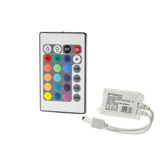 LED Strip Controller With Remote 16 Buttons 72W