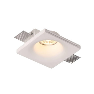 Ceiling Fitting Trimless Recessed White Square