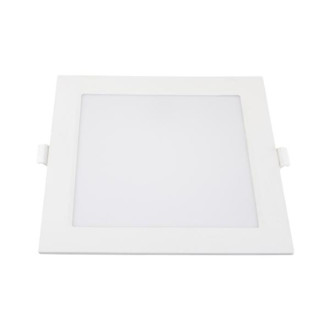 LED Backlit Slim Mini Square Panel 12W Studená biela