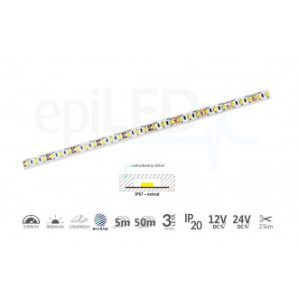 EMPI-d / 9,6W / 120 LED / IP67 EXTRUD - 3000°K (5m)
